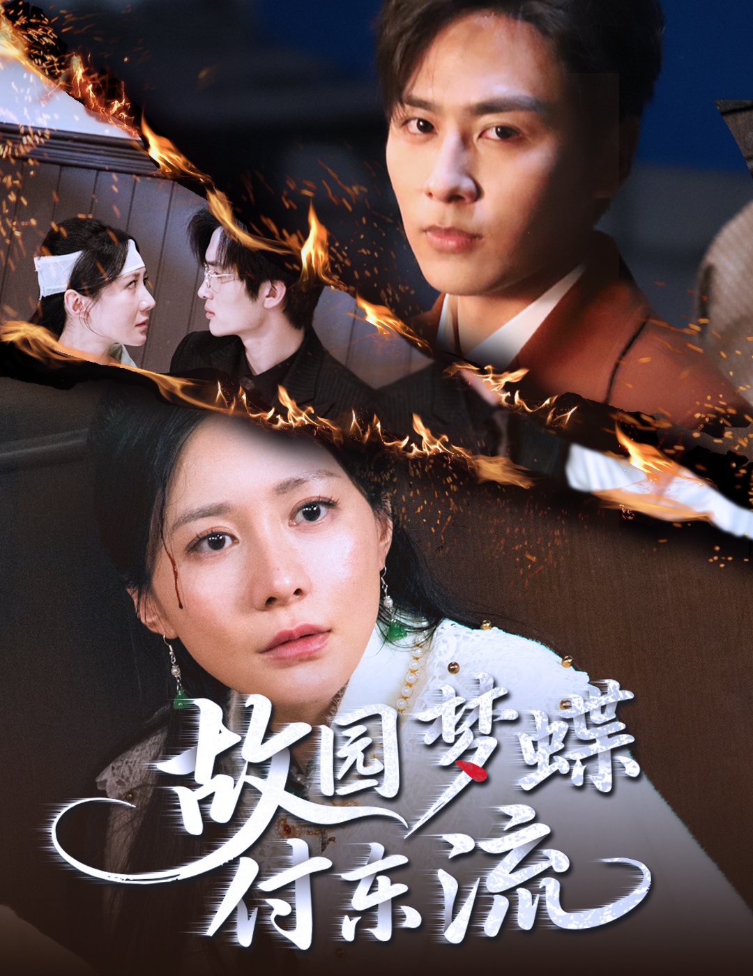 故园梦蝶付东流封面图